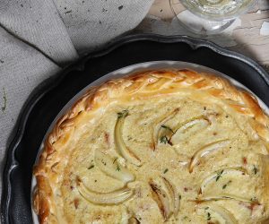 Badischer Zwiebelkuchen (Onion Tart)