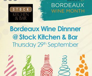 Stock Bordeaux Wine Dinner