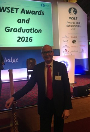 Peter at WSET