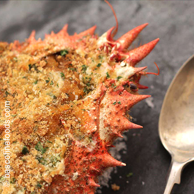 morgado de bucelas arinto stuffed spider crab 400px